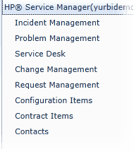 Yurbi for HP Service Manager Pre-Built App